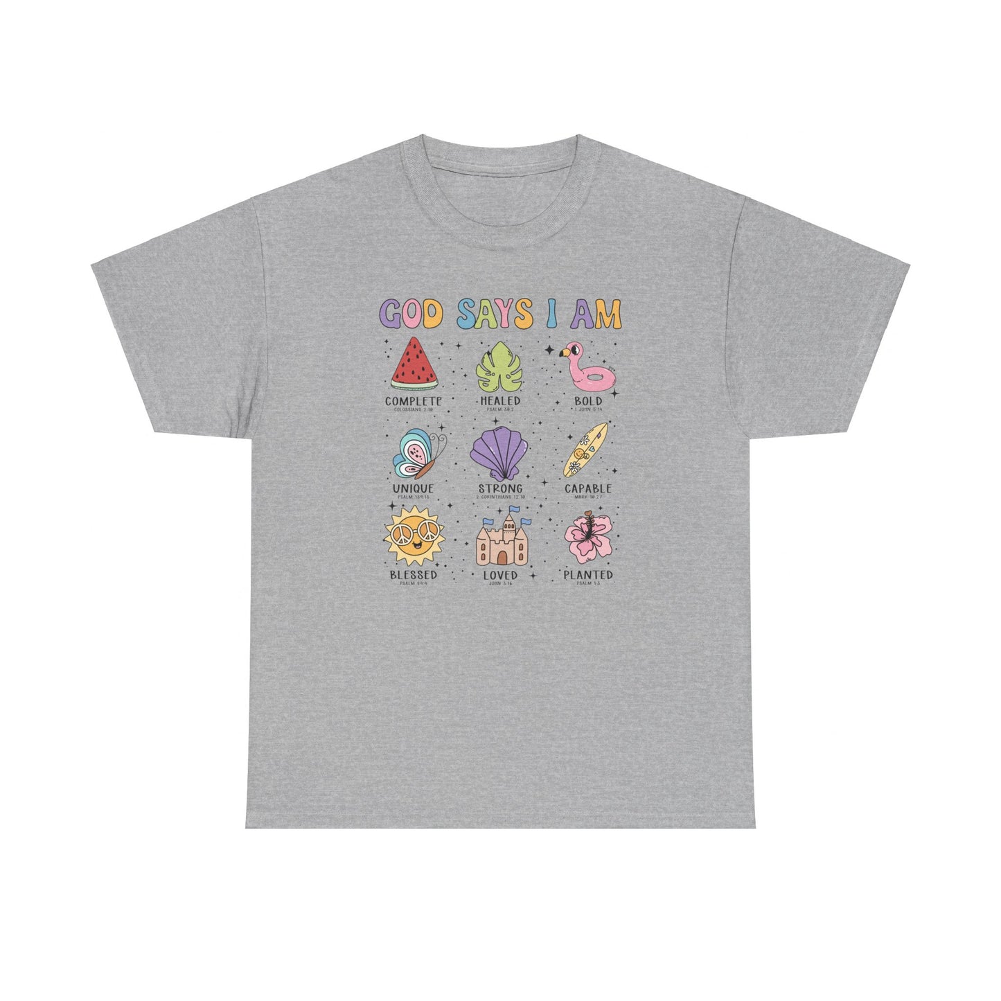 God Says I am Tee - Kim’s Signature Beauty & Accessories (Store description)