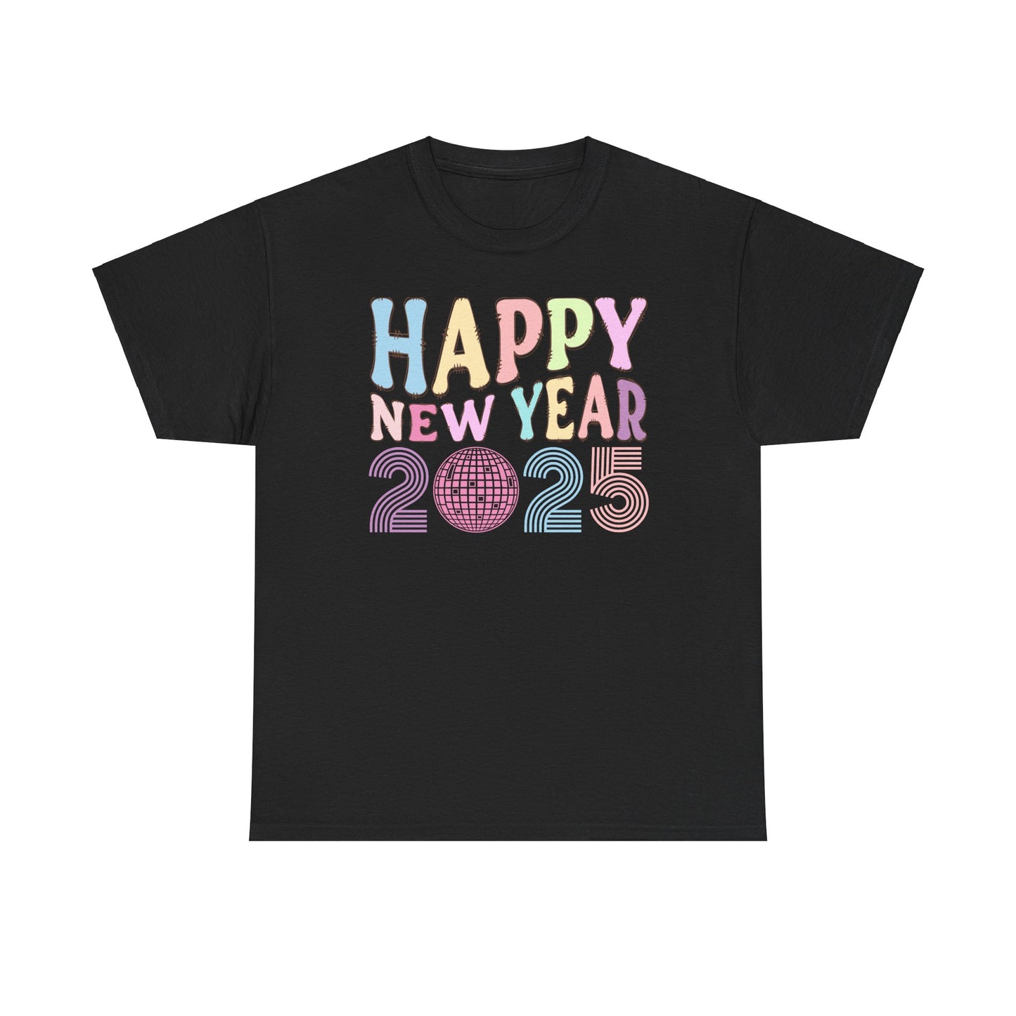 Happy New Year 2025 Retro Tee - Kim’s Signature Beauty & Accessories (Store description)