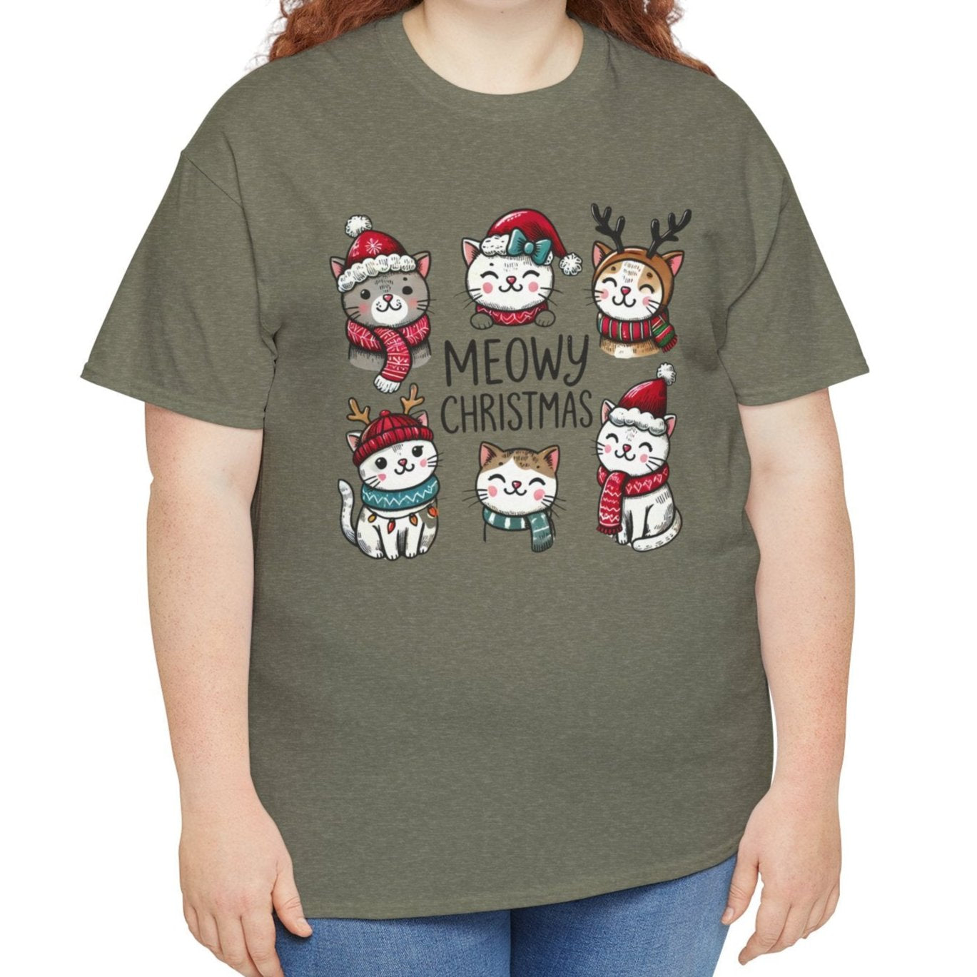 Meowy Christmas Tee - Kim’s Signature Beauty & Accessories (Store description)