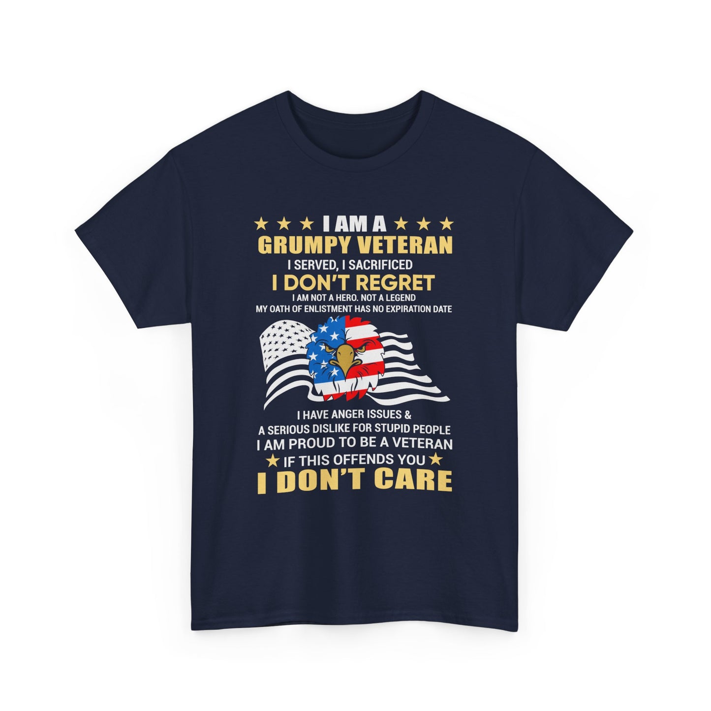 Grumpy Veteran Tee - Kim’s Signature Beauty & Accessories (Store description)