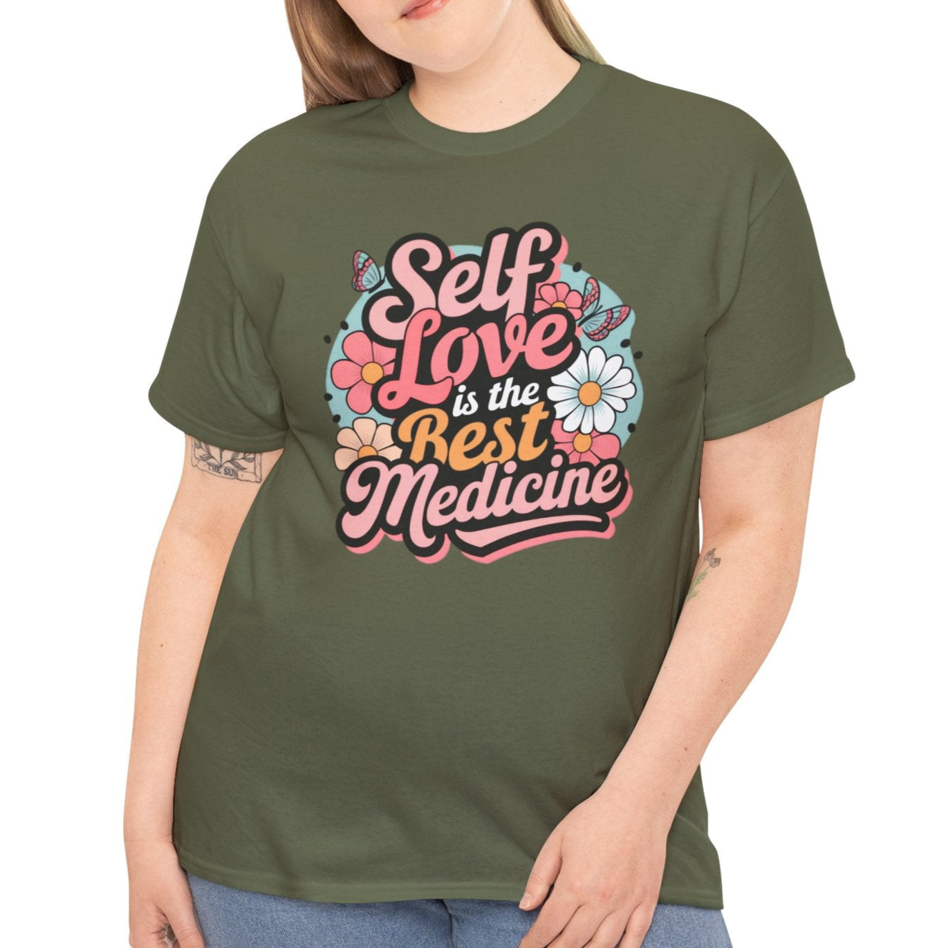 Self-Love is the Best Medicine Tee - Kim’s Signature Beauty & Accessories (Store description)