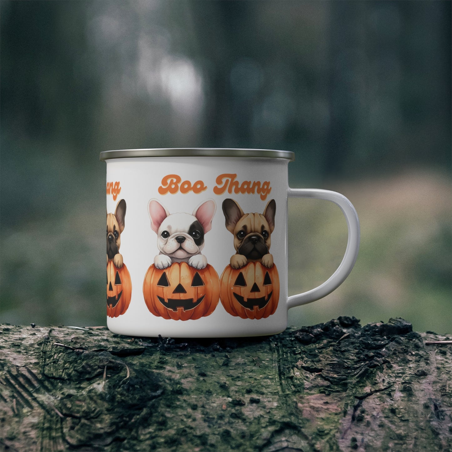 Boo Thang Enamel Camping Mug - Kim’s Signature Beauty & Accessories (Store description)