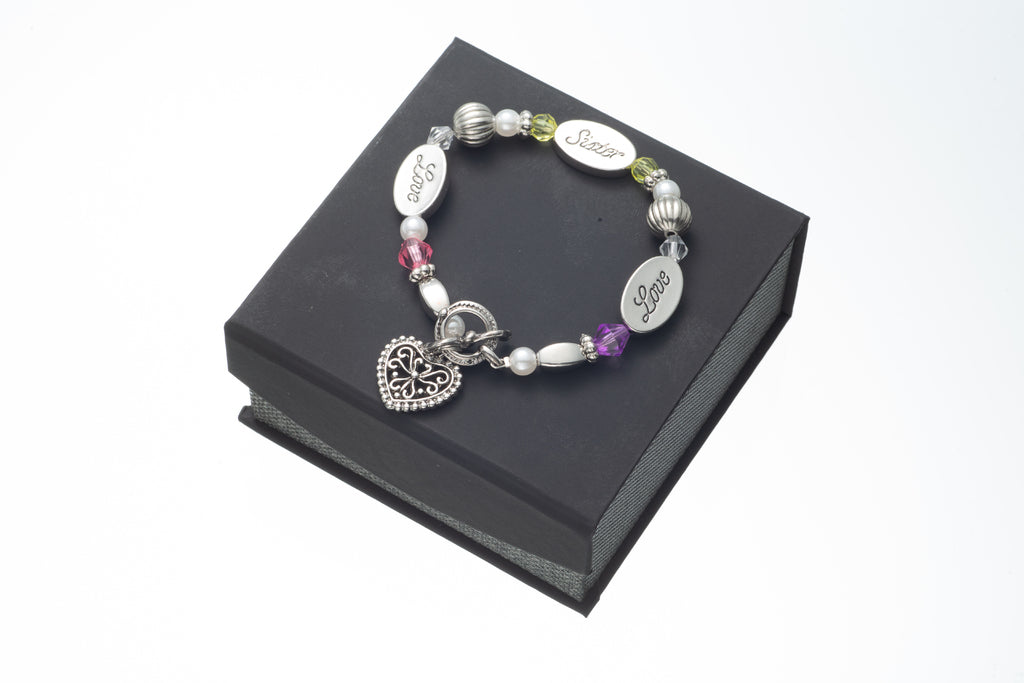 Best Friend | Sister Expression Bracelet - Kim’s Signature Beauty & Accessories (Store description)