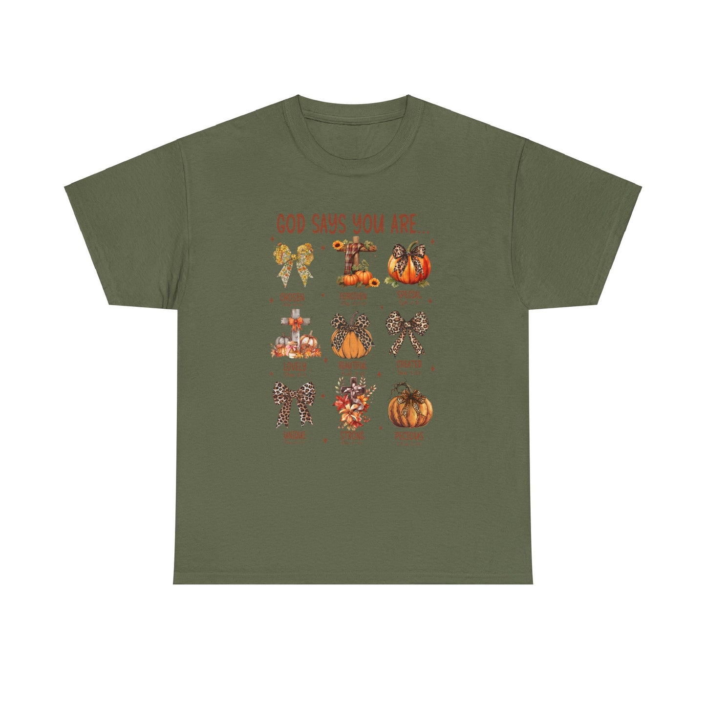 You Are... Fall Inspirational Tee - Kim’s Signature Beauty & Accessories (Store description)
