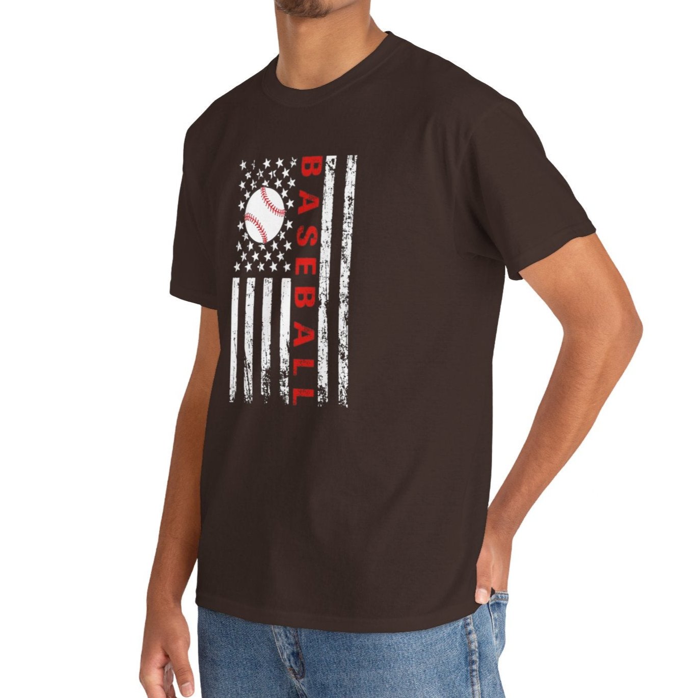 American Baseball Cotton Tee - Kim’s Signature Beauty & Accessories (Store description)
