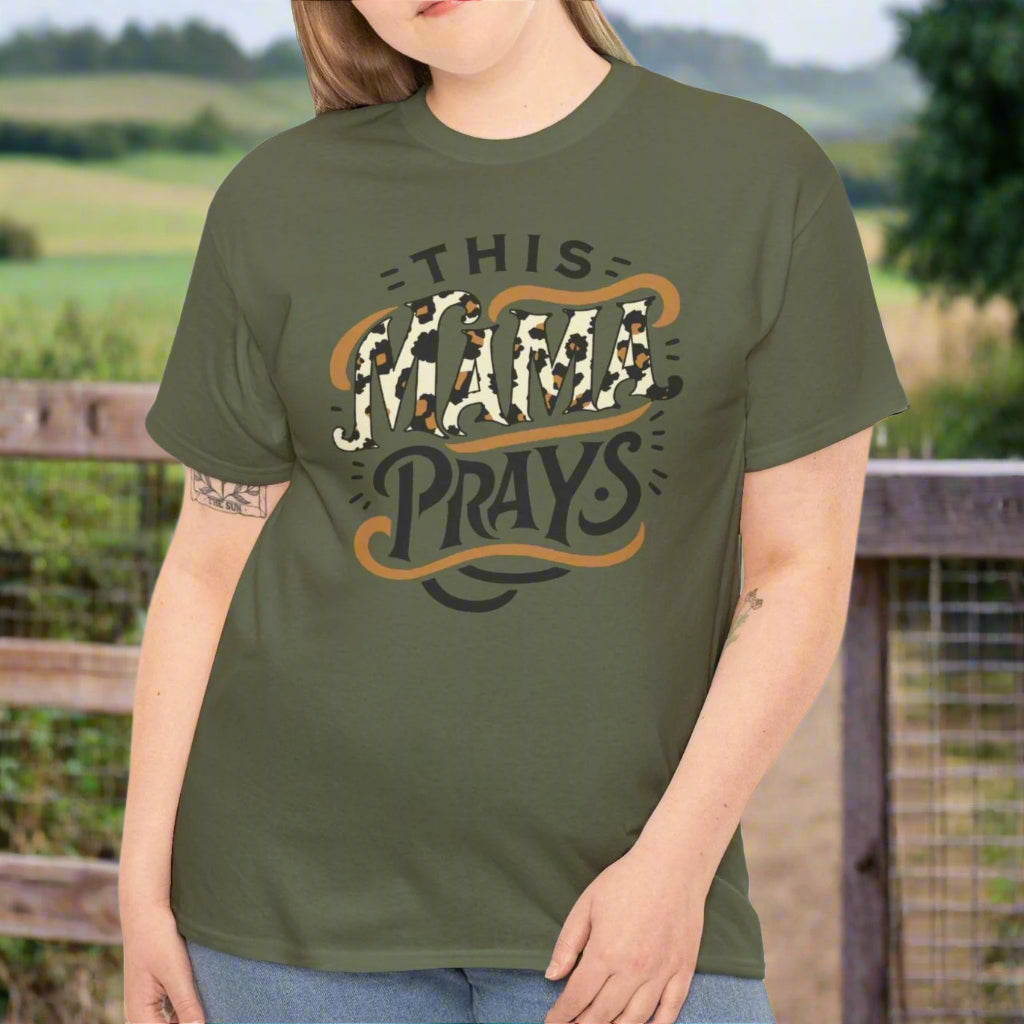 This Mama Prays Tee - Kim’s Signature Beauty & Accessories