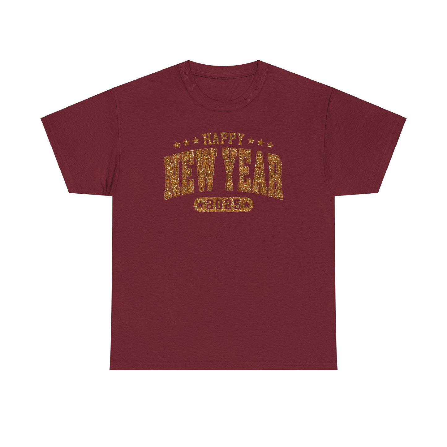2025 Happy New Year Cotton Tee - Kim’s Signature Beauty & Accessories (Store description)