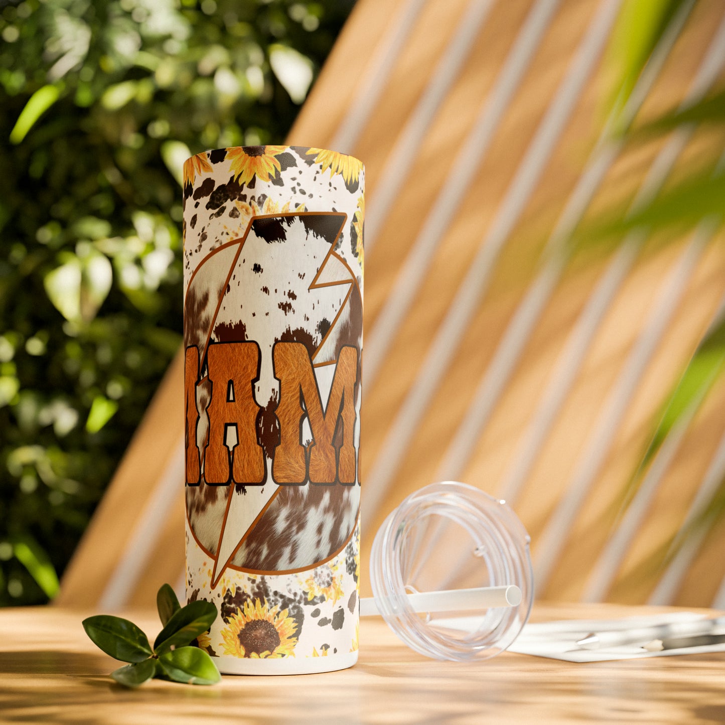 Cowgirl Mama |Skinny Tumbler with Straw, 20oz - Kim’s Signature Beauty & Accessories (Store description)