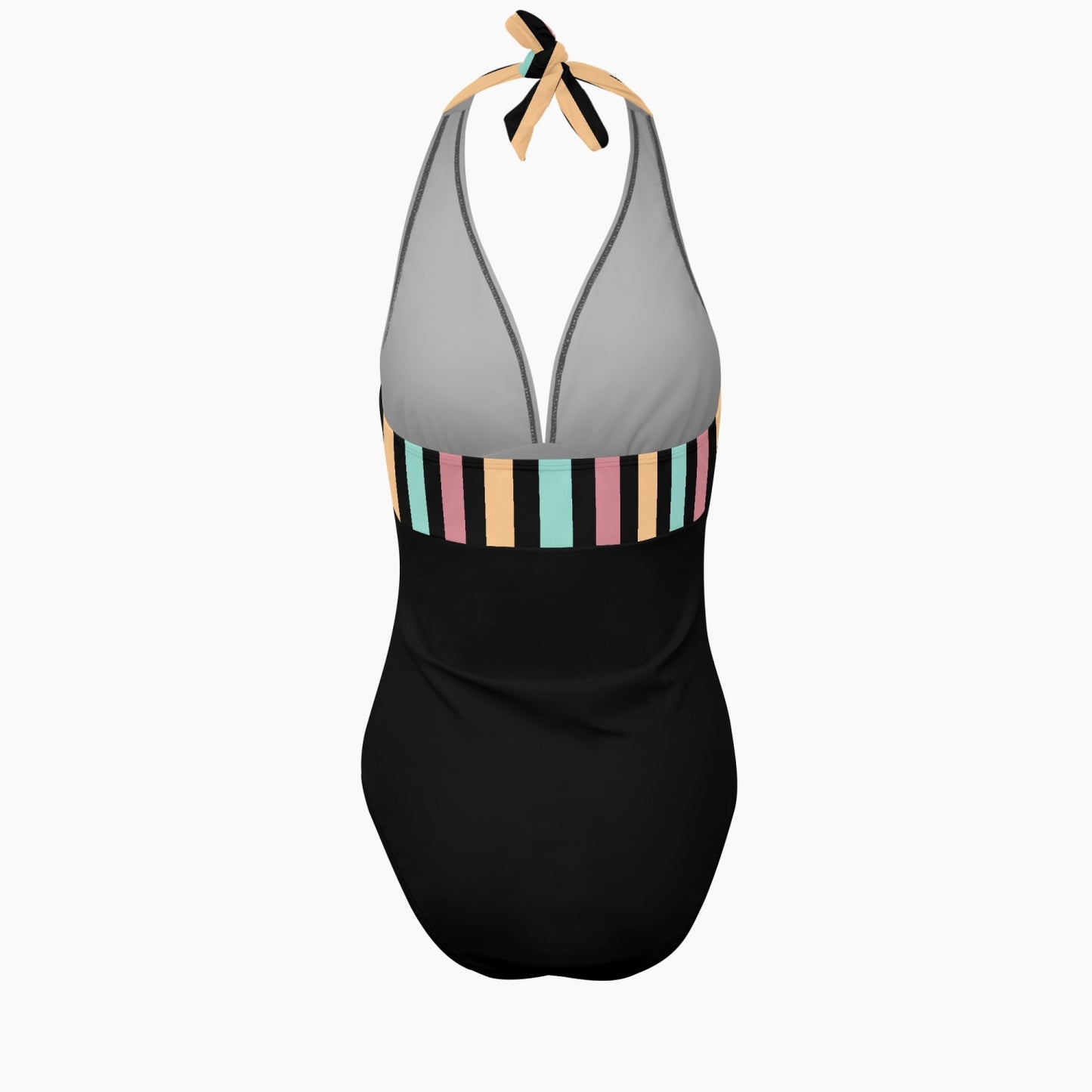 Modern Stripes | Women's One-Piece Swimsuit - Kim’s Signature Beauty & Accessories (Store description)