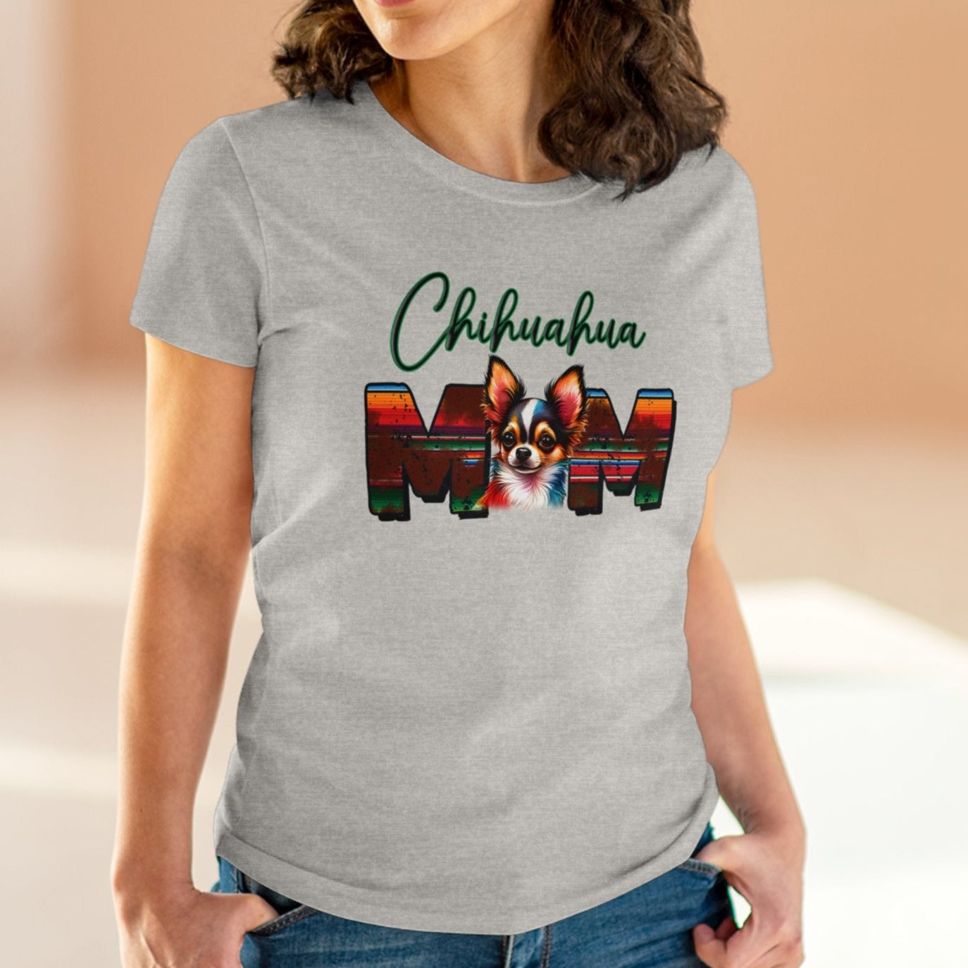 Chihuahua Mom Cotton Tee - Kim’s Signature Beauty & Accessories (Store description)
