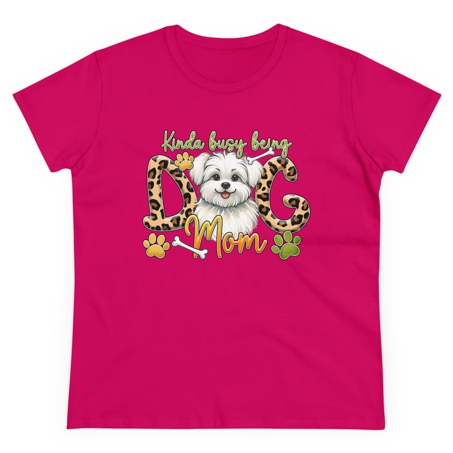 Busy Dog Mom | Cotton Tee - Kim’s Signature Beauty & Accessories (Store description)