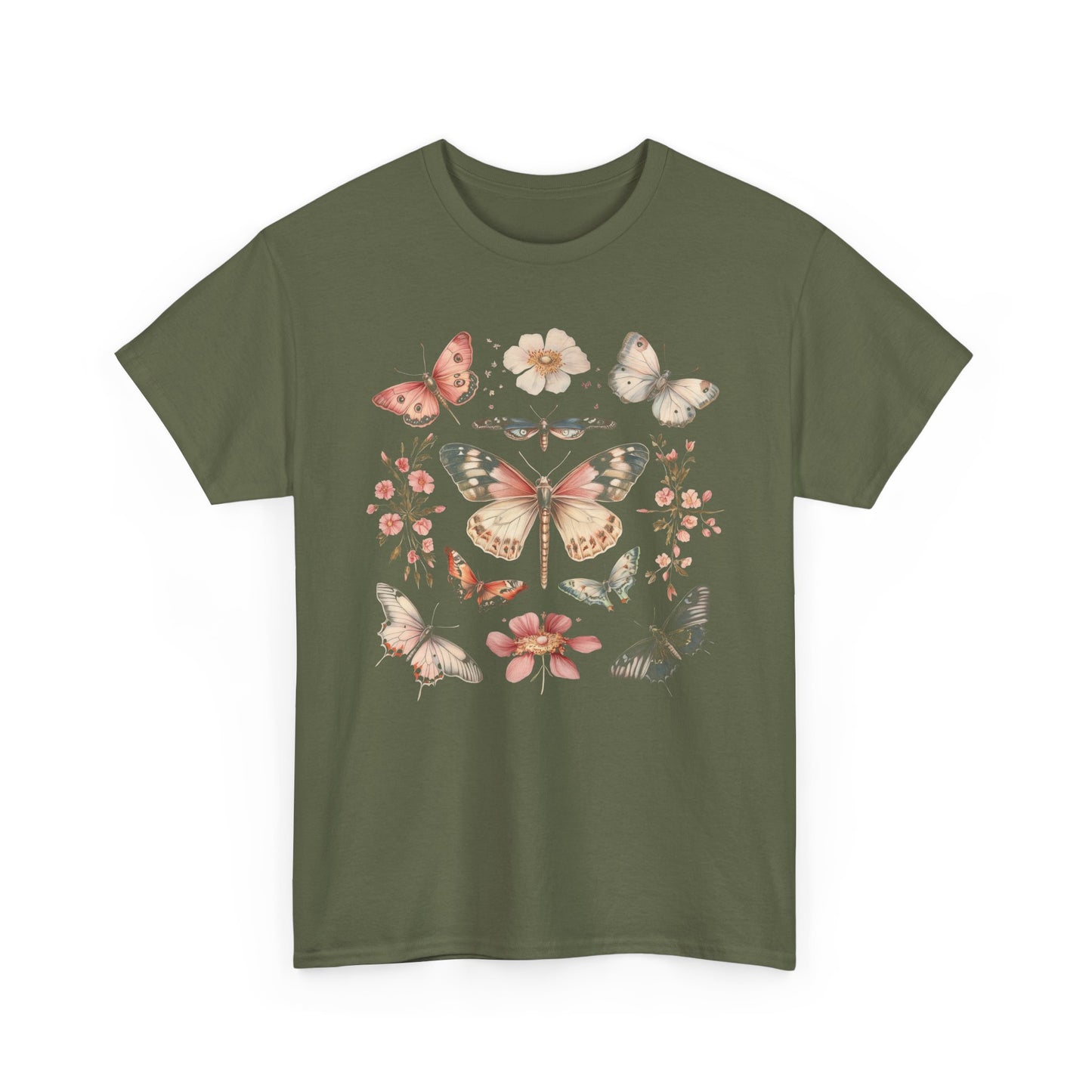 Fluttering Grace Butterfly Garden Tee - Kim’s Signature Beauty & Accessories