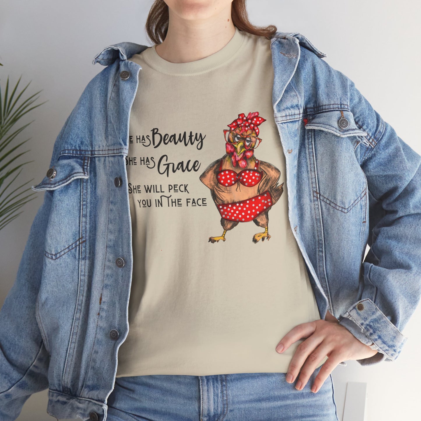 Clucky Chic Tee - Kim’s Signature Beauty & Accessories (Store description)