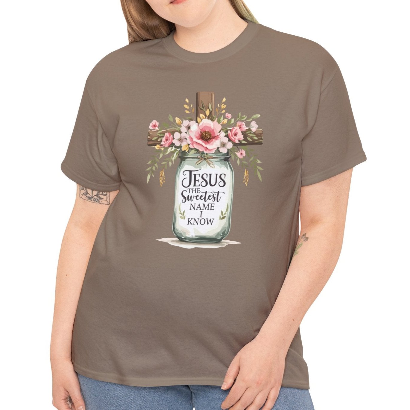 Jesus The Sweetest Name Tee - Kim’s Signature Beauty & Accessories (Store description)