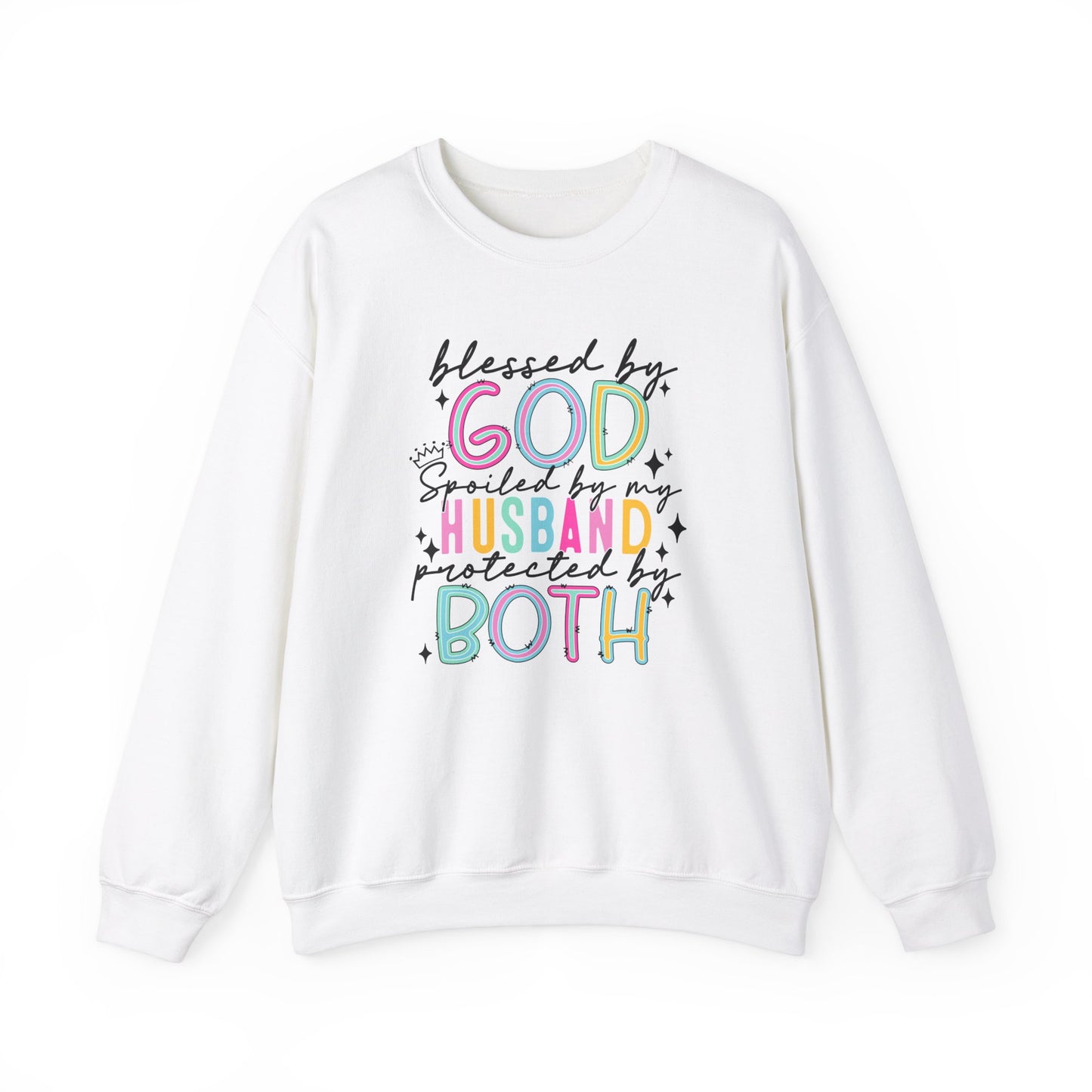 Faith, Love, and Protection Sweatshirt - Kim’s Signature Beauty & Accessories (Store description)