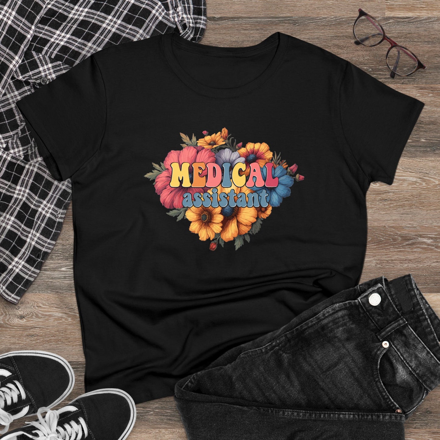 Medical Assistant Cotton Tee - Kim’s Signature Beauty & Accessories (Store description)