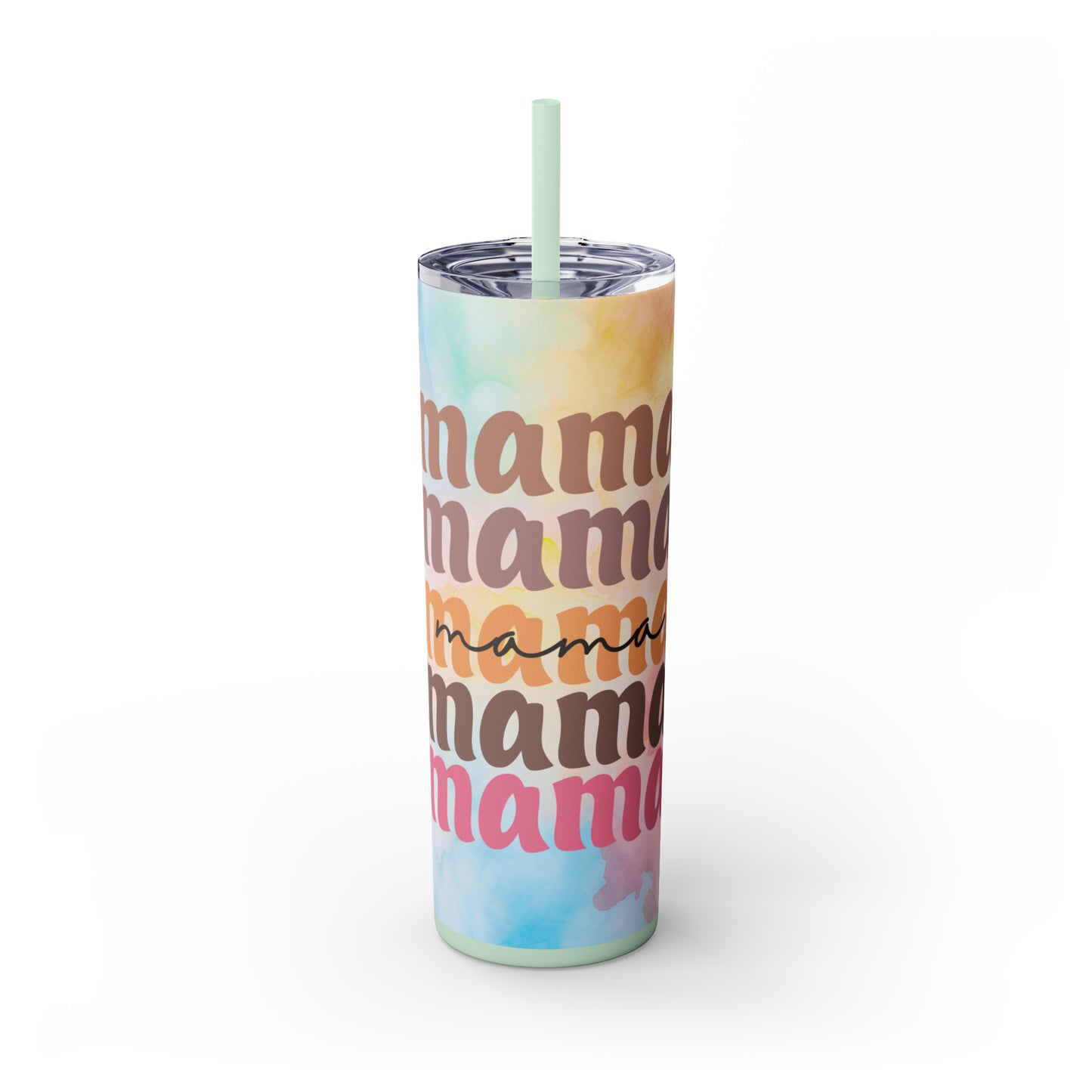 Mama, Mama | Skinny Tumbler with Straw, 20oz - Kim’s Signature Beauty & Accessories (Store description)