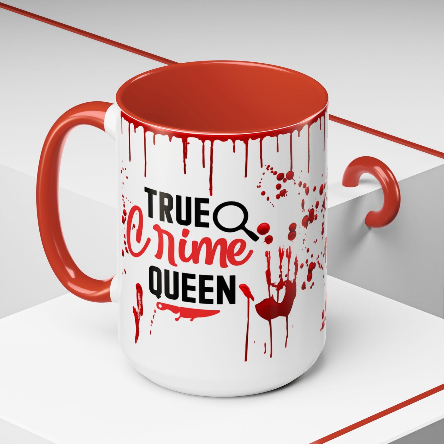 True Crime Queen Mug - Spooky Gift for True Crime Lovers - Kim’s Signature Beauty & Accessories (Store description)