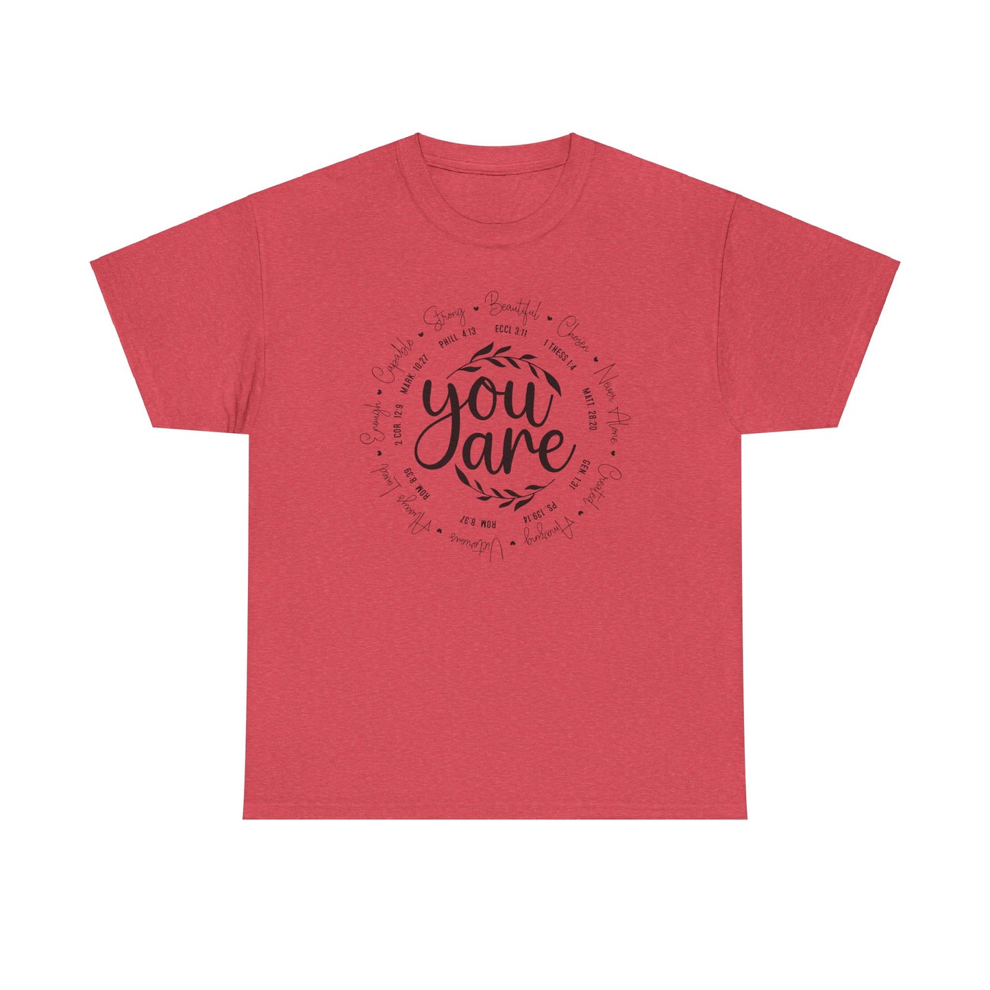 You Are...Scripture Tee - Kim’s Signature Beauty & Accessories (Store description)