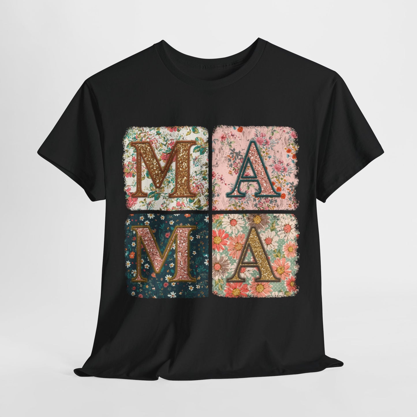 Retro Boho Mama | Cotton Tee - Kim’s Signature Beauty & Accessories