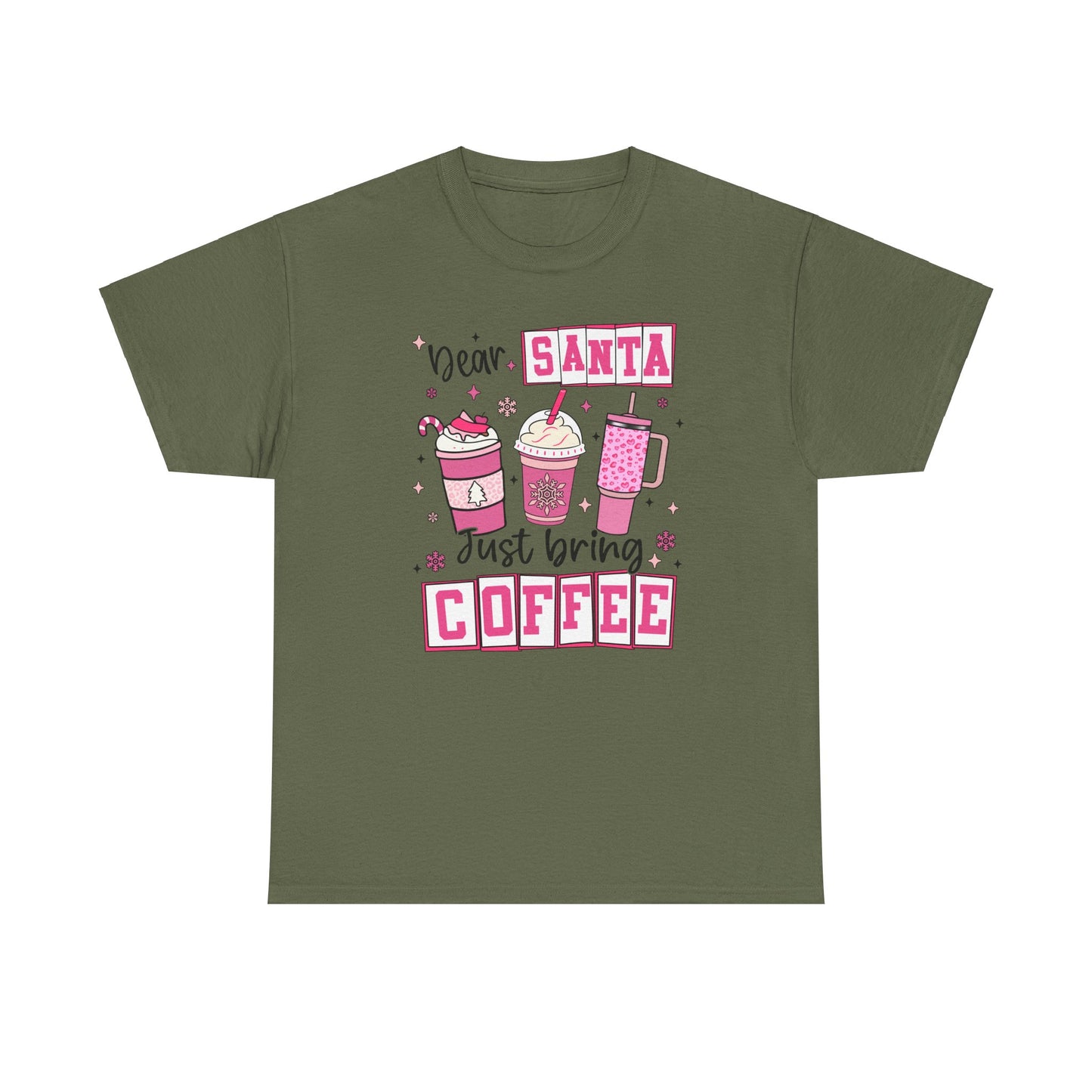 Dear Santa, Just Bring Coffee Tee - Kim’s Signature Beauty & Accessories (Store description)
