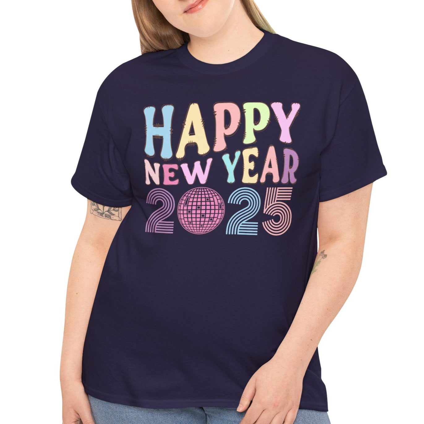 Happy New Year 2025 Retro Tee - Kim’s Signature Beauty & Accessories (Store description)