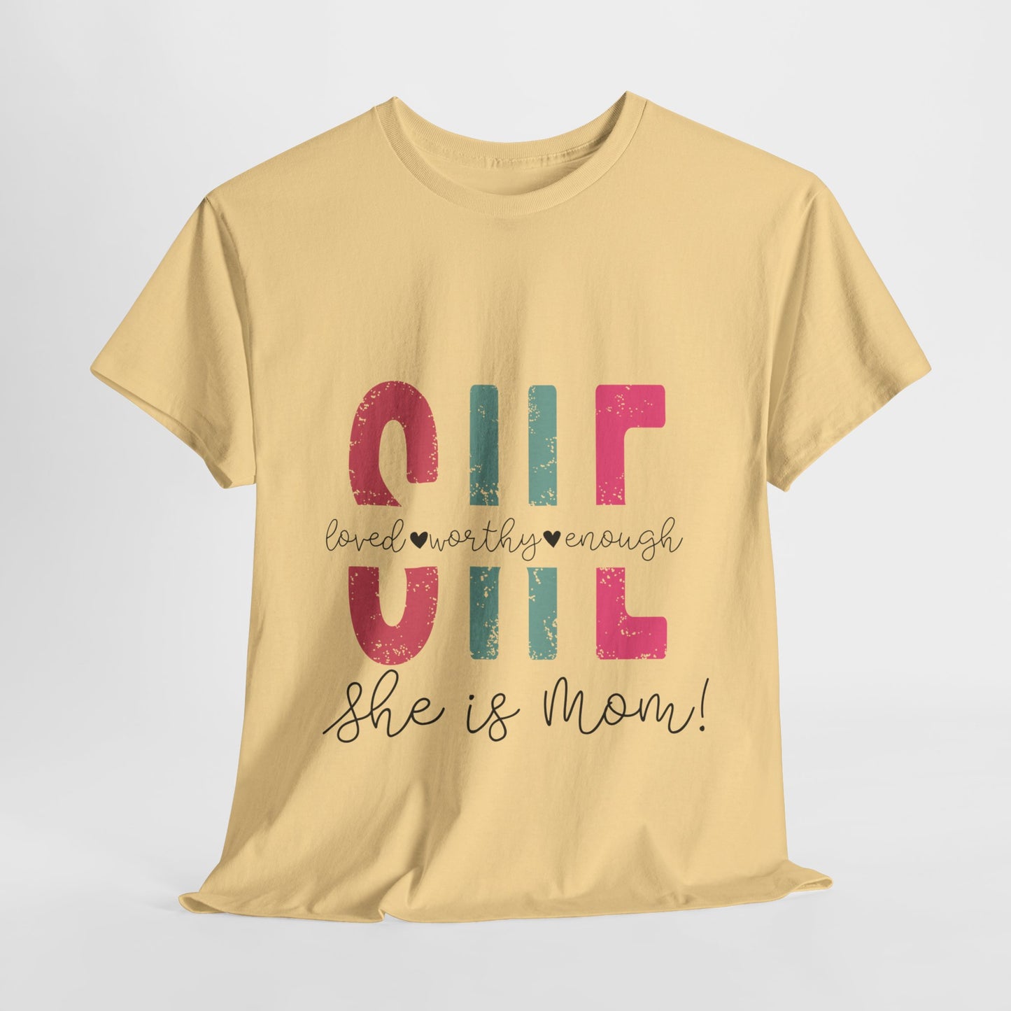 She is | Cotton Tee - Kim’s Signature Beauty & Accessories (Store description)