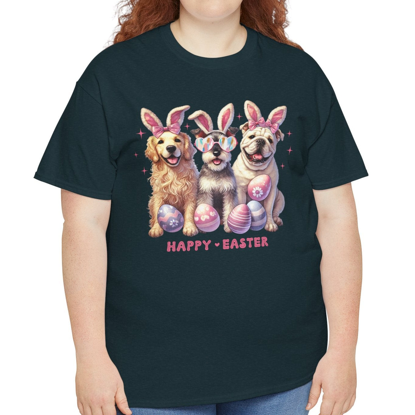 Easter Dog Bunny Cotton Tee - Kim’s Signature Beauty & Accessories