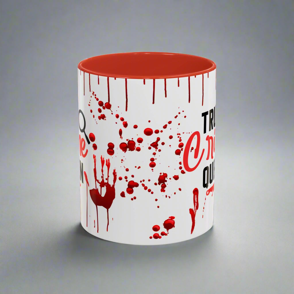 True Crime Queen Mug - Spooky Gift for True Crime Lovers - Kim’s Signature Beauty & Accessories (Store description)