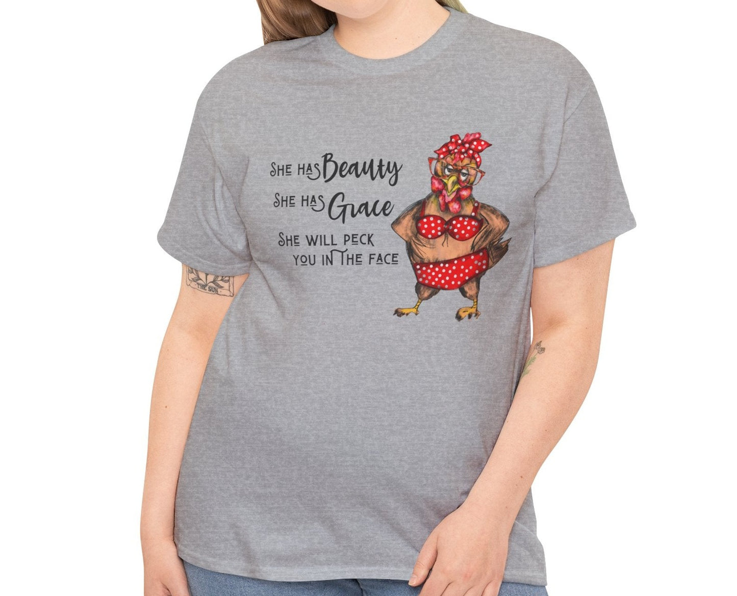 Clucky Chic Tee - Kim’s Signature Beauty & Accessories (Store description)