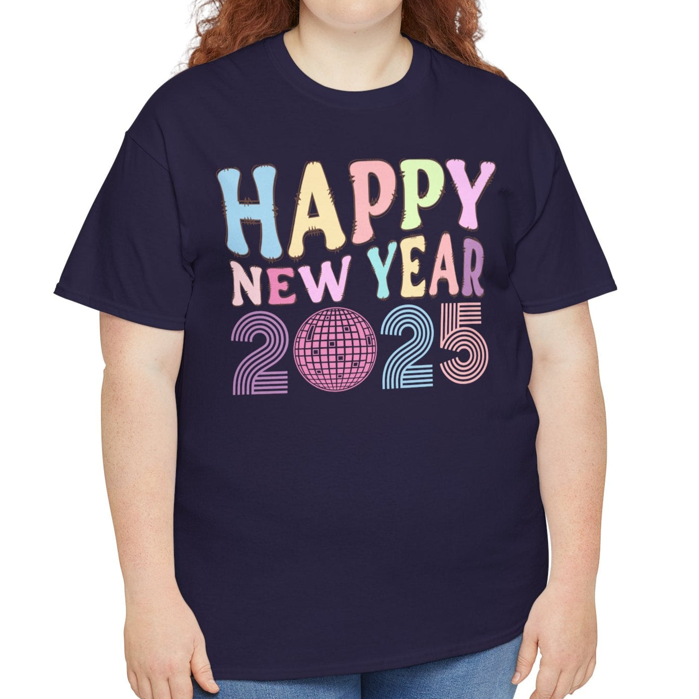 Happy New Year 2025 Retro Tee - Kim’s Signature Beauty & Accessories (Store description)