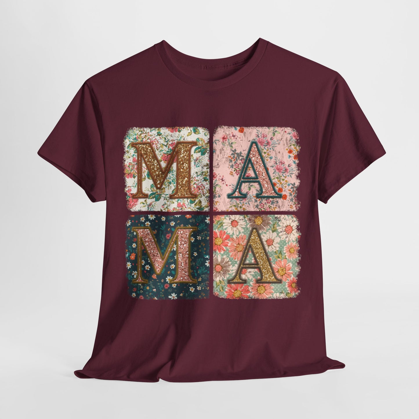 Retro Boho Mama | Cotton Tee - Kim’s Signature Beauty & Accessories