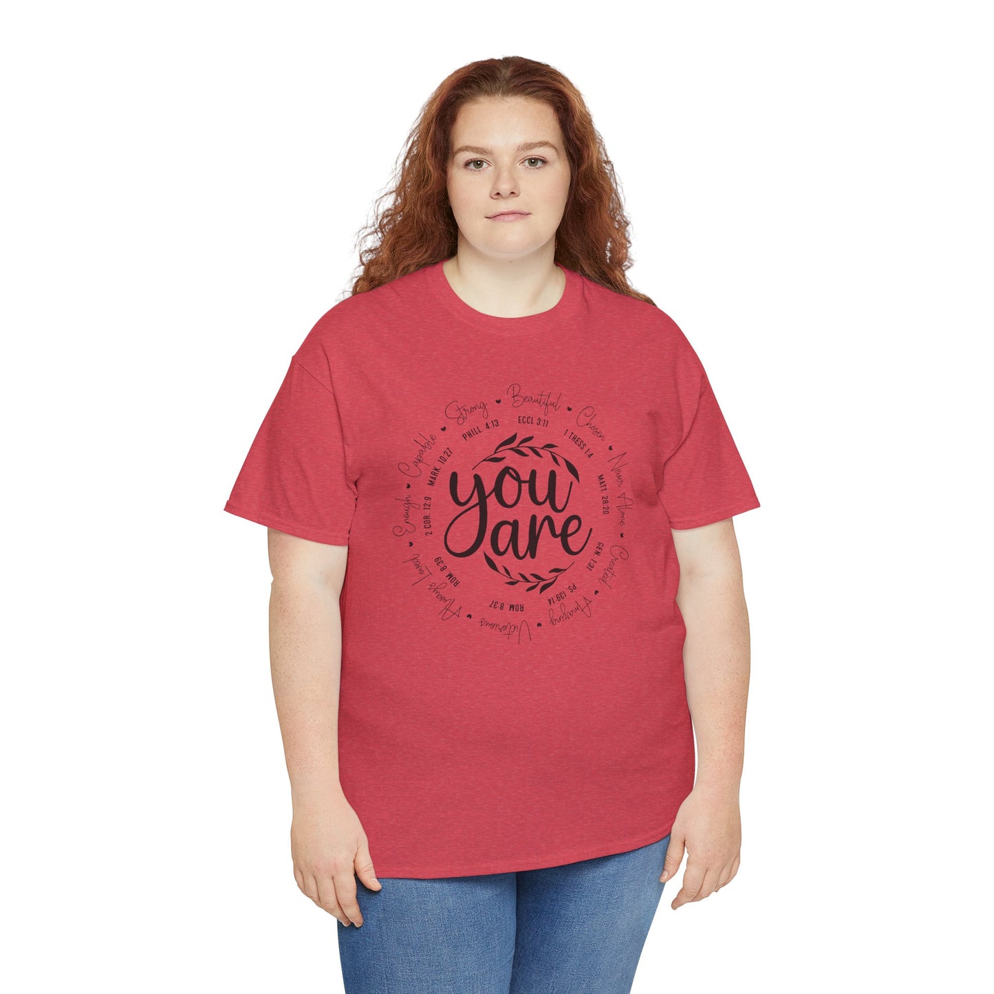 You Are...Scripture Tee - Kim’s Signature Beauty & Accessories (Store description)