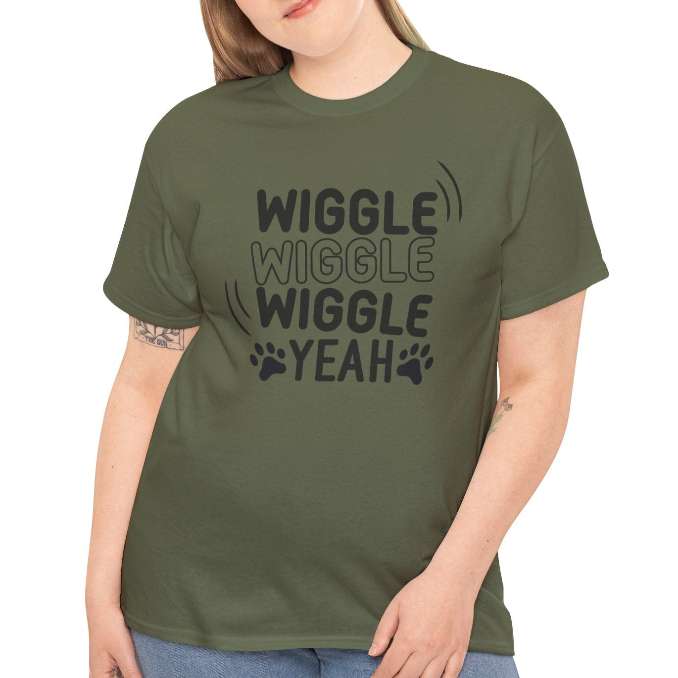 Wiggle, Wiggle, Wiggle Tee - Kim’s Signature Beauty & Accessories (Store description)