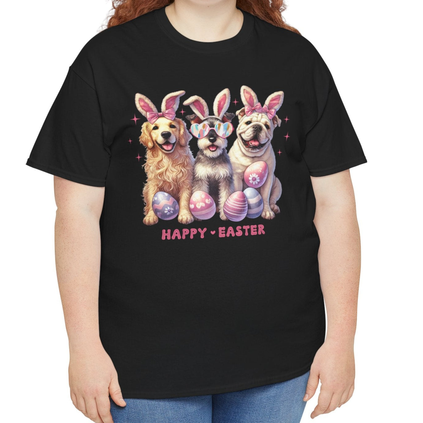 Easter Dog Bunny Cotton Tee - Kim’s Signature Beauty & Accessories