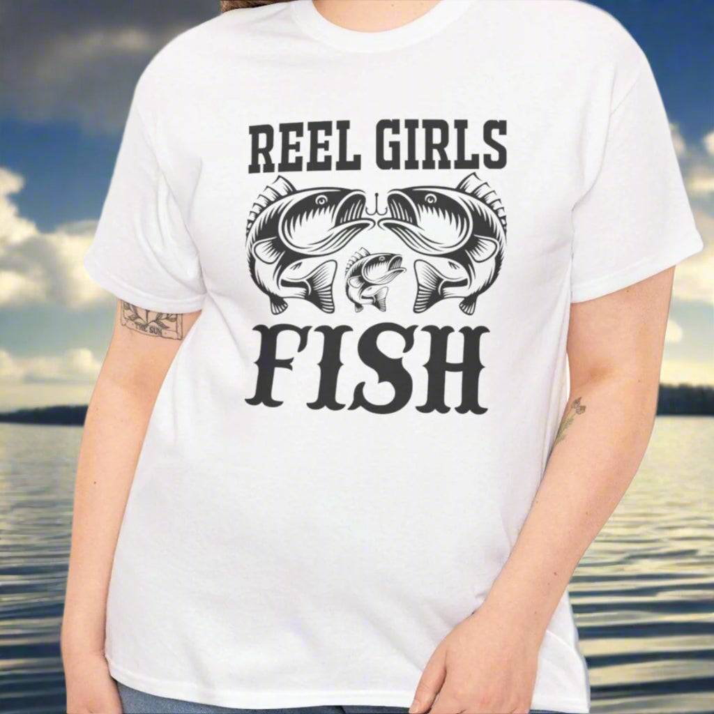 Reel Girls Fish Tee - Kim’s Signature Beauty & Accessories