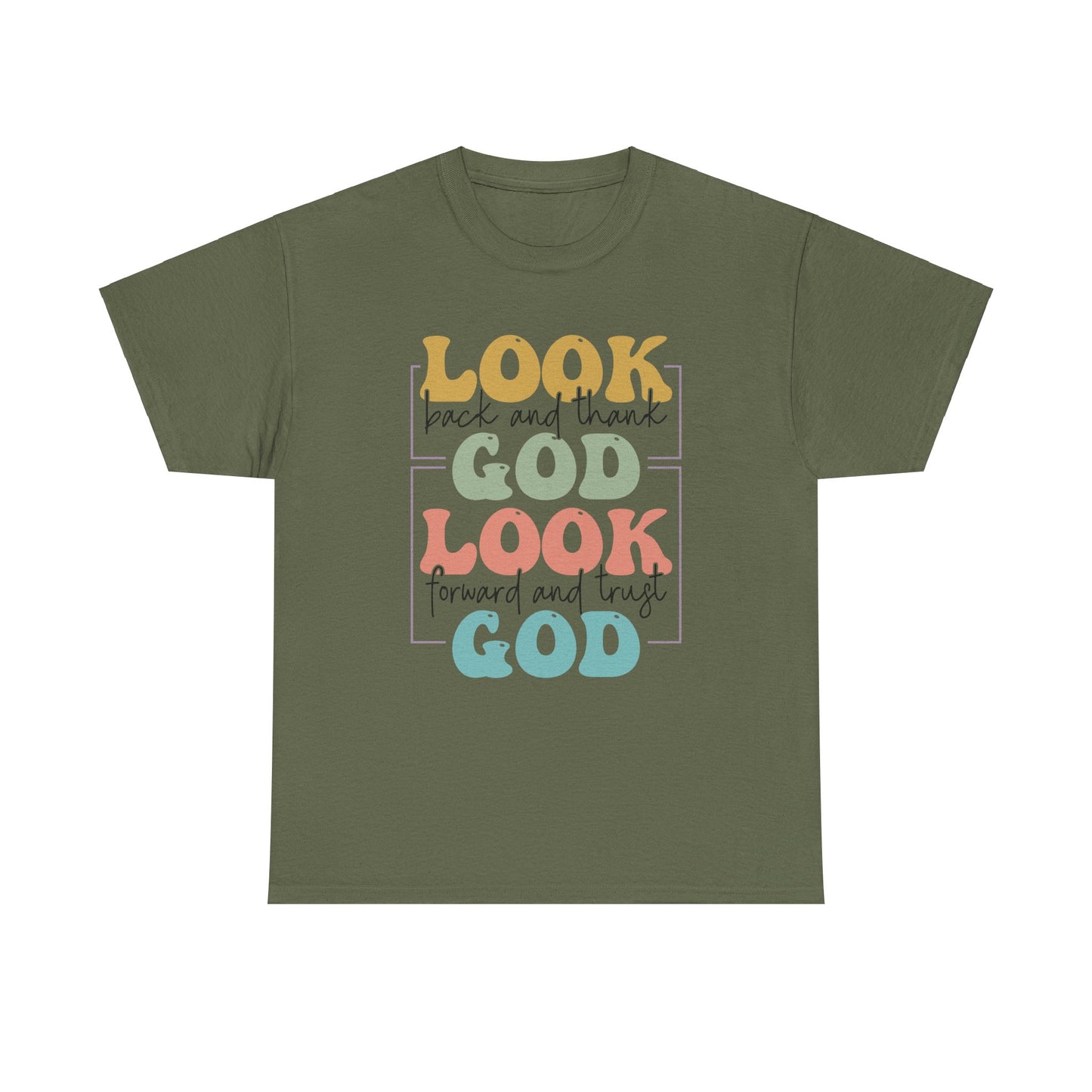 Look Back Thank God Tee - Kim’s Signature Beauty & Accessories (Store description)