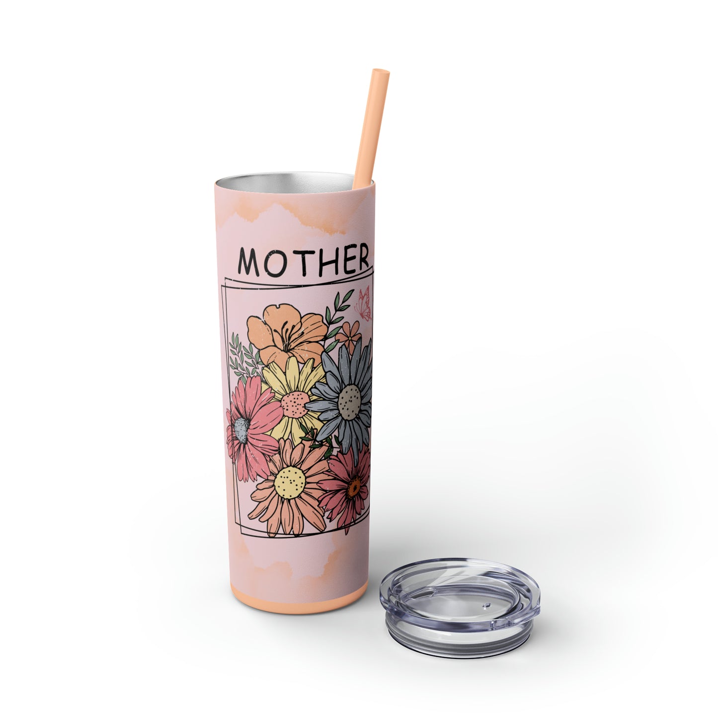 Mother | Skinny Tumbler with Straw, 20oz - Kim’s Signature Beauty & Accessories (Store description)