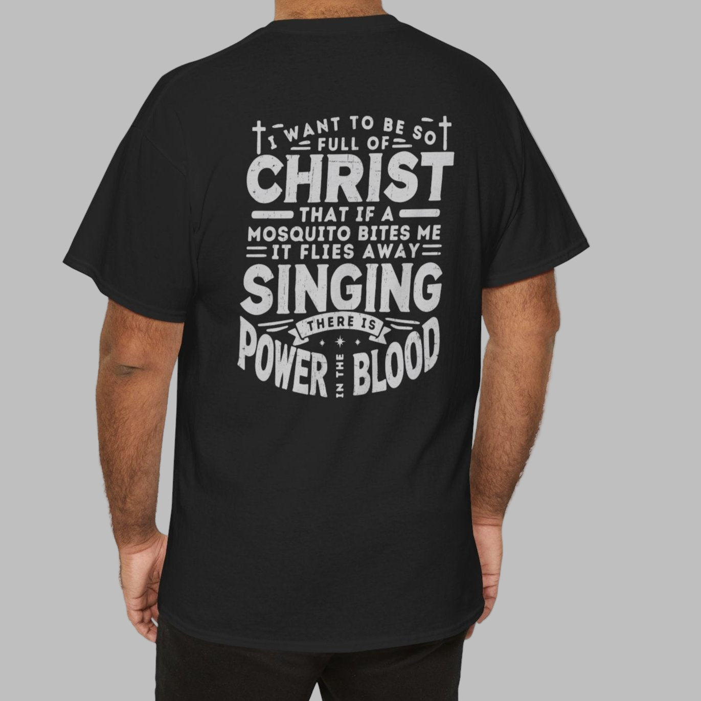 Power in the Blood Tee - Kim’s Signature Beauty & Accessories