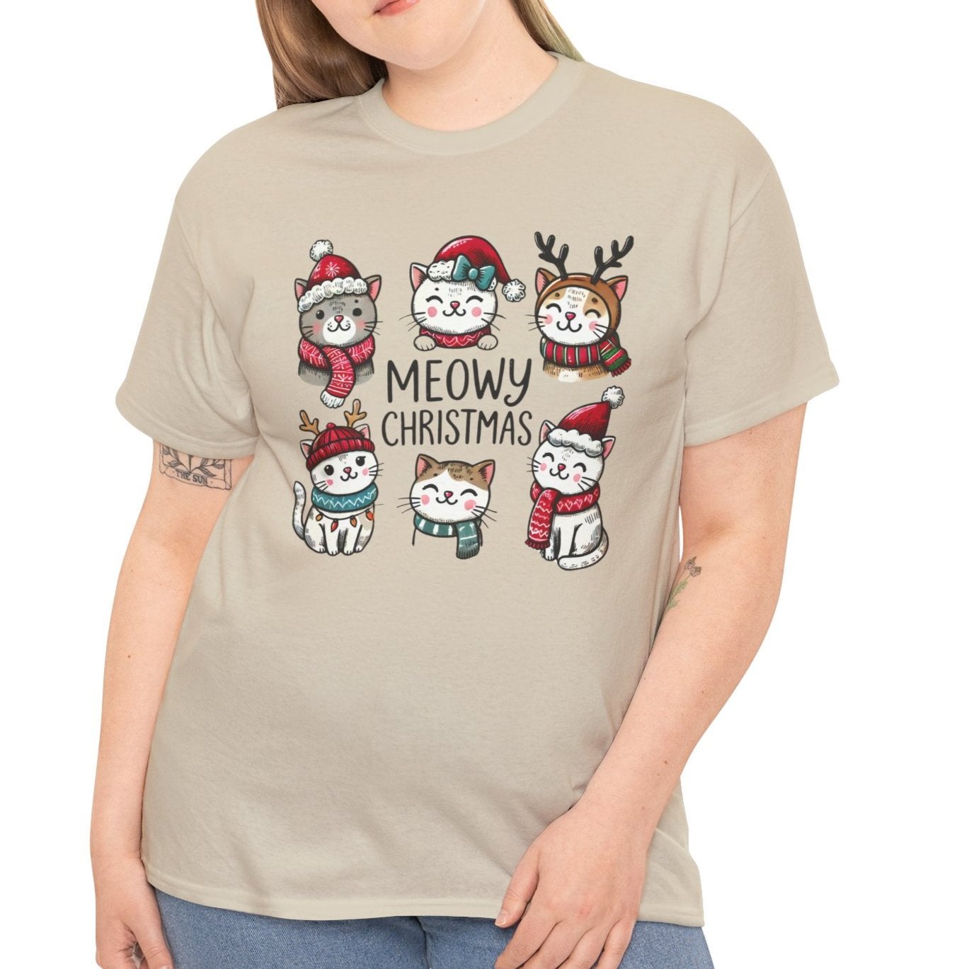 Meowy Christmas Tee - Kim’s Signature Beauty & Accessories (Store description)
