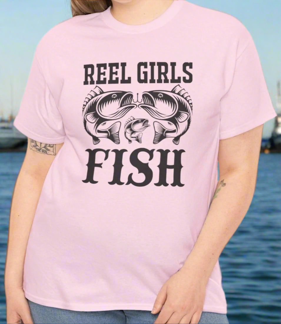 Reel Girls Fish Tee - Kim’s Signature Beauty & Accessories