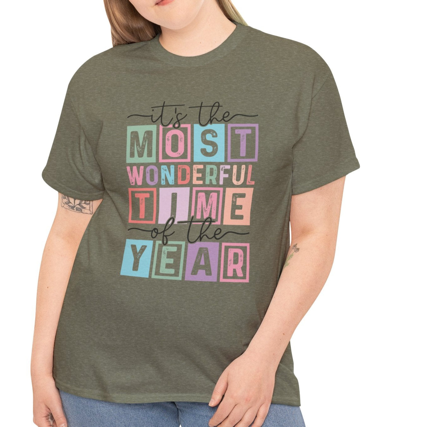 It's the Most Wonderful Time Tee - Kim’s Signature Beauty & Accessories (Store description)