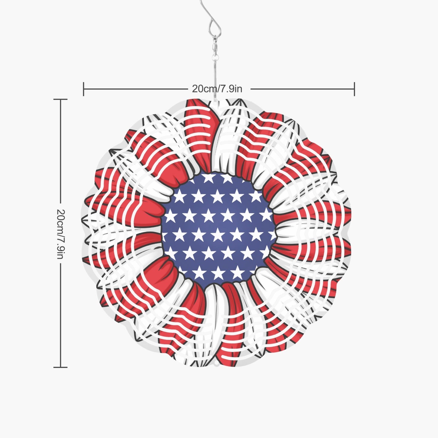 American Dream Wind Spinner - Kim’s Signature Beauty & Accessories (Store description)