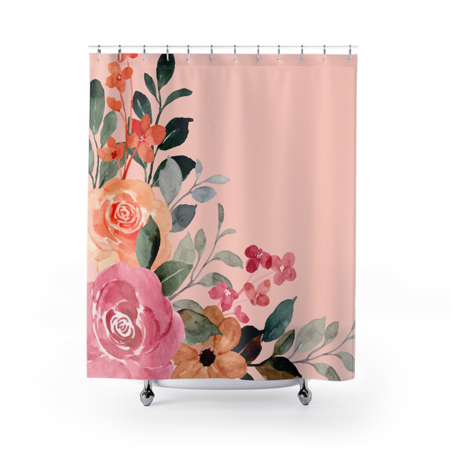 Pink Soft Petals Shower Curtain - Kim’s Signature Beauty & Accessories