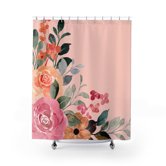 Pink Soft Petals Shower Curtain - Kim’s Signature Beauty & Accessories