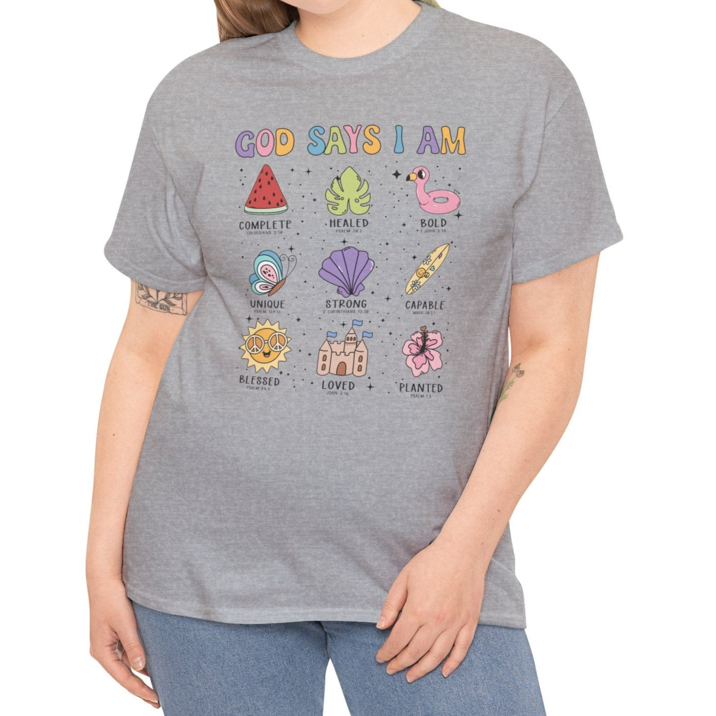 God Says I am Tee - Kim’s Signature Beauty & Accessories (Store description)