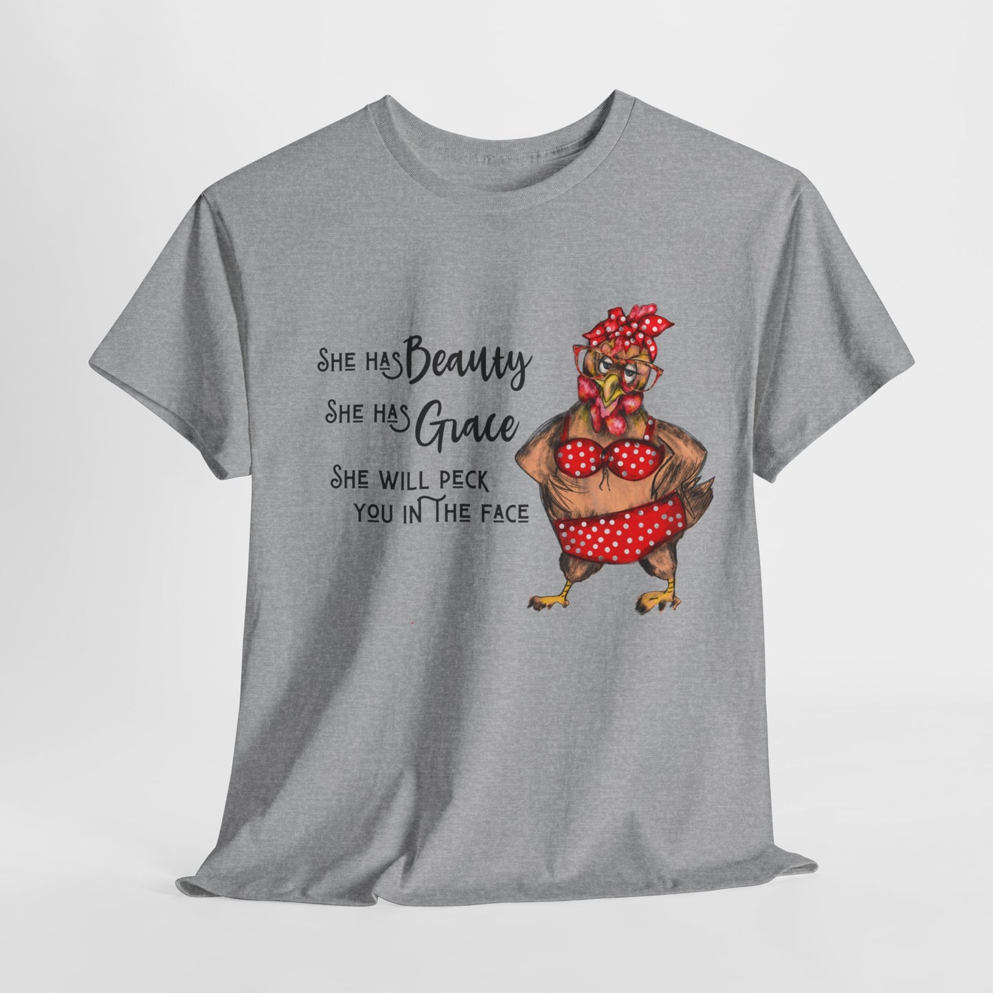 Clucky Chic Tee - Kim’s Signature Beauty & Accessories (Store description)