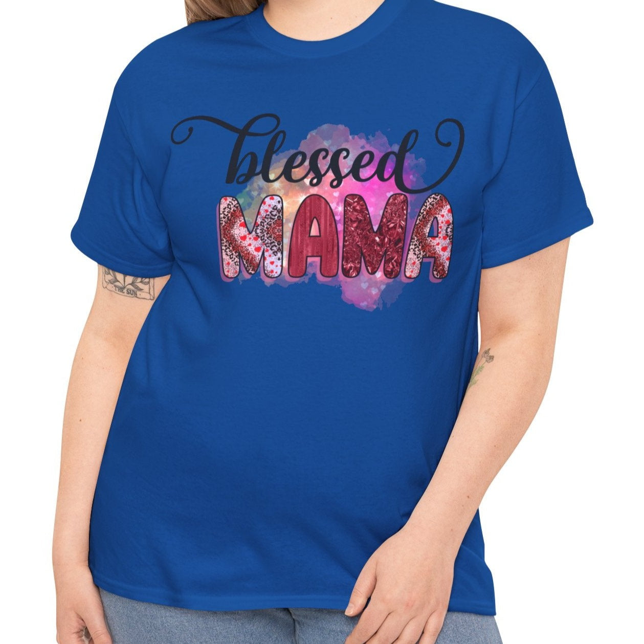 Blessed Mama | Cotton Tee - Kim’s Signature Beauty & Accessories (Store description)
