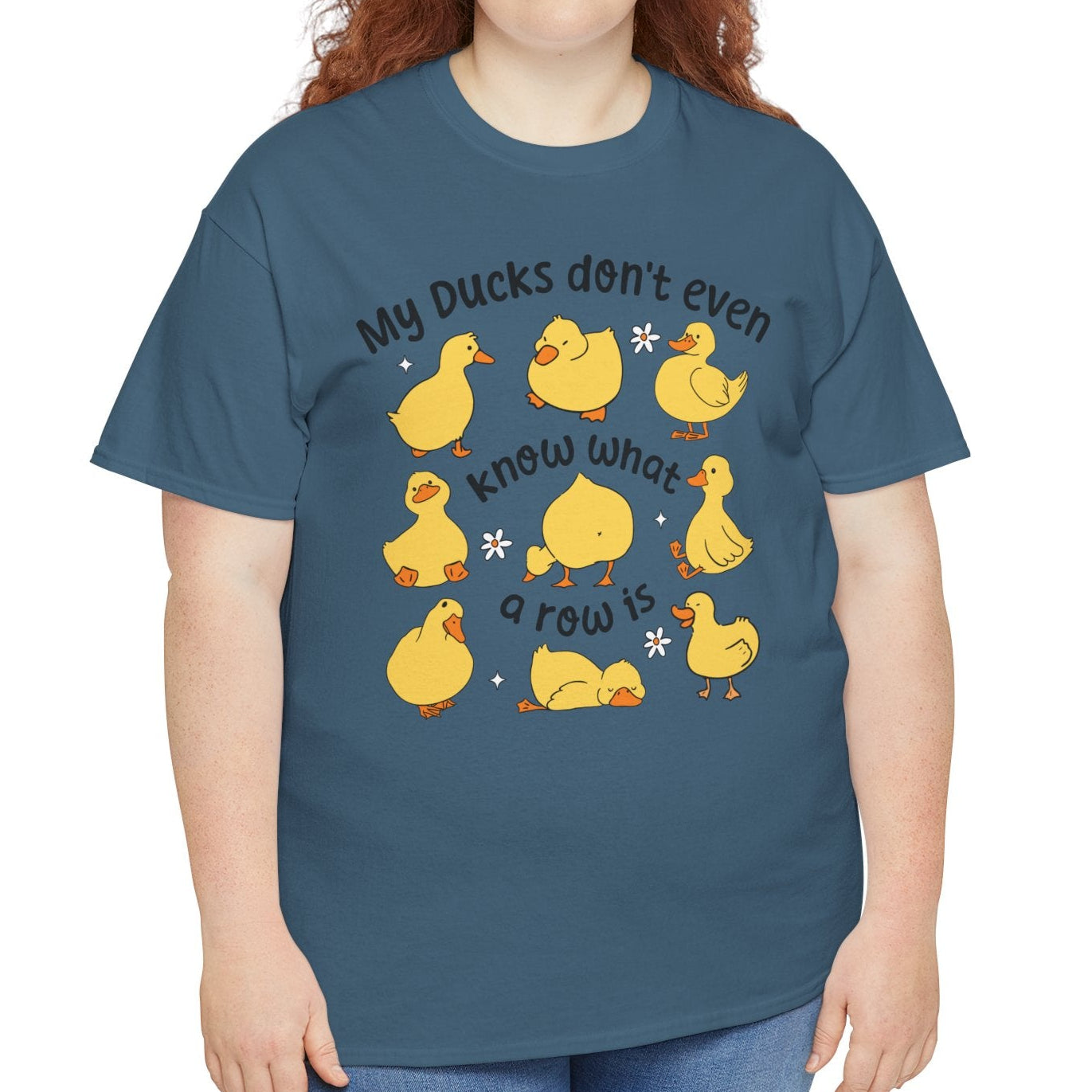 My Ducks Don’t Know What a Row Is – Funny Chaos Tee - Kim’s Signature Beauty & Accessories (Store description)