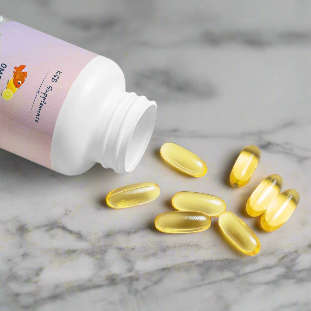 Omega 3 Fish Oil Supplement (60 Softgels) - Kim’s Signature Beauty & Accessories (Store description)
